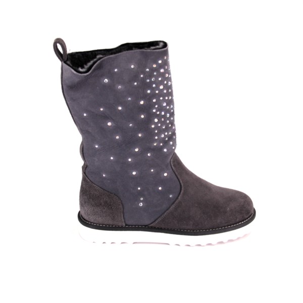 Уггі замшеві сірі з каменями Swarovski Pier Lucci 003-8232/130 - Зображення 3