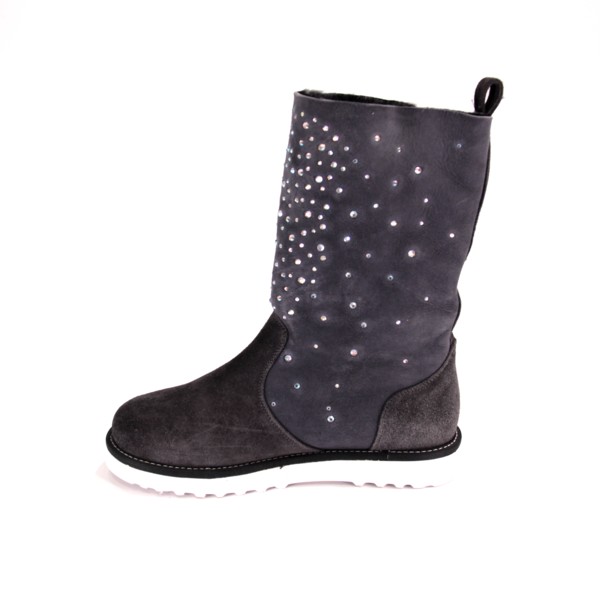 Уггі замшеві сірі з каменями Swarovski Pier Lucci 003-8232/130 - Зображення 5
